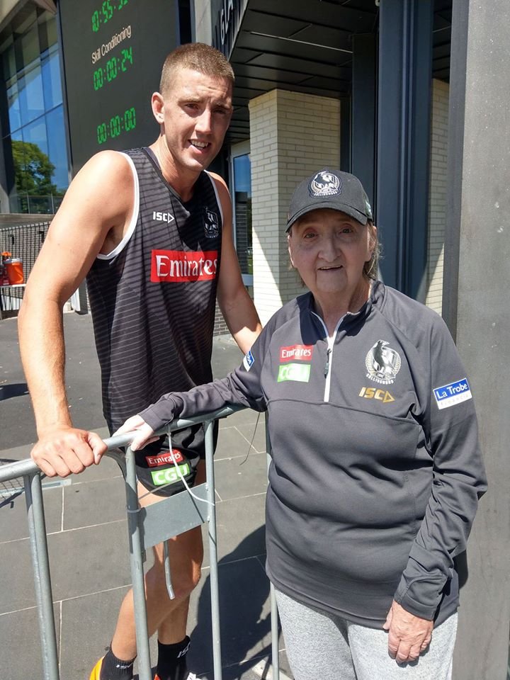 Met Hayden  Skipworth Darcy Cameron and Scott Selwood yesterday ;1 player and 2 for the coaching staff  are we going to be at last where we belong?At the top of the ladder!