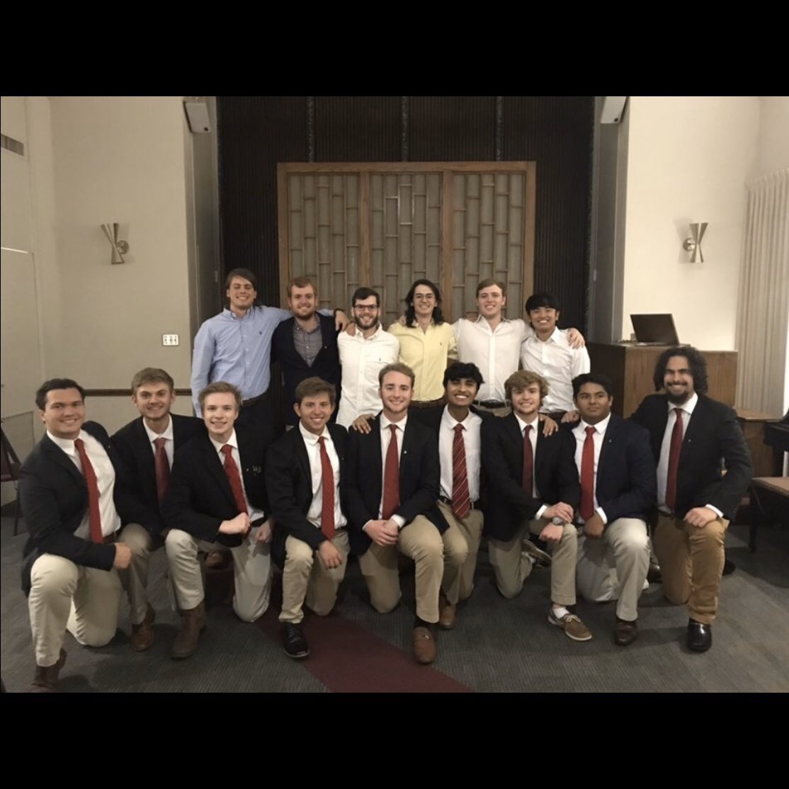 Houston_KA's tweet image. Congratulations to our Fall 19 class on being initiated into The Order tonight! We couldn’t be more proud of these guys.