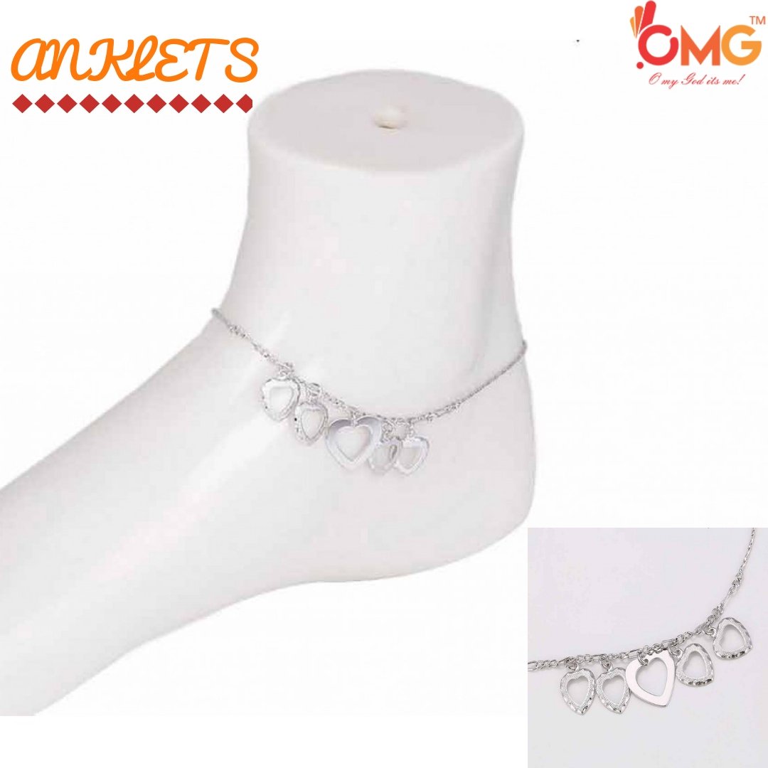 #Anklet
Purchase Beautiful Heart Designer Anklet From Omgitsme
Get 10% Discount on Online Purchase

Visit at:-  omgitsme.com/anklet/heart-d…
.
.
.
.
.
#Anklet #jewellery #unisexbrooches #beautifulnecklace #fashion  #omg #omgitsme #casualearring #jewellery #brooches