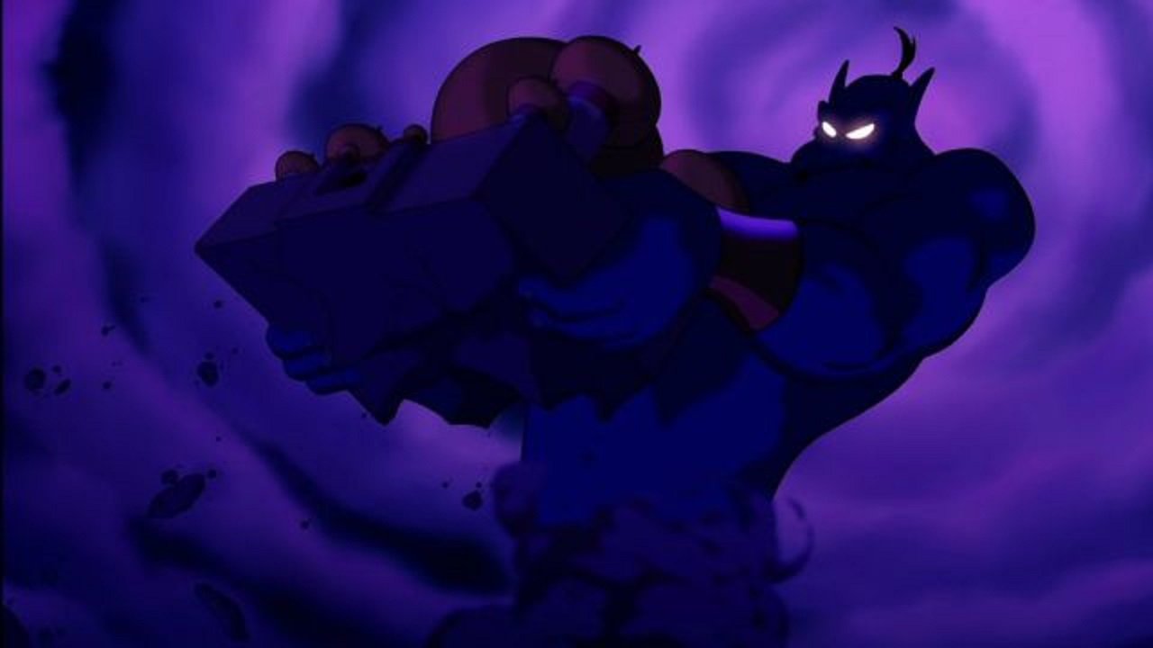 Devon ☀️ on Twitter: "Aladdin choosing to not free the Genie so he