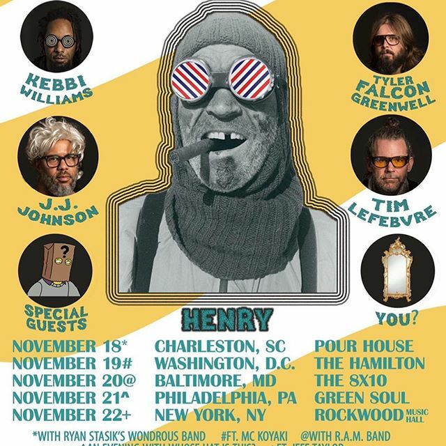 kokayi's tweet photo. Joining the good gents @whosehatisthisband for a brief east coast run up. Pull up Tomorrow @thehamiltondc Wednesday @the_8_x_10 Thursday @greensoulliving Friday @rockwoodmusichall #tourlife #livemusic #improvisation #flyish #dance #partywithus #lit #out… https://t.co/ompE80Po7g https://t.co/SnofuQdn7s