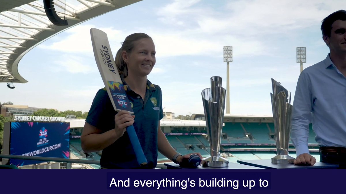 There's only one game that Meg Lanning has her eye on less than a 100 days out from the Women's #T20WorldCup 🇮🇳👀