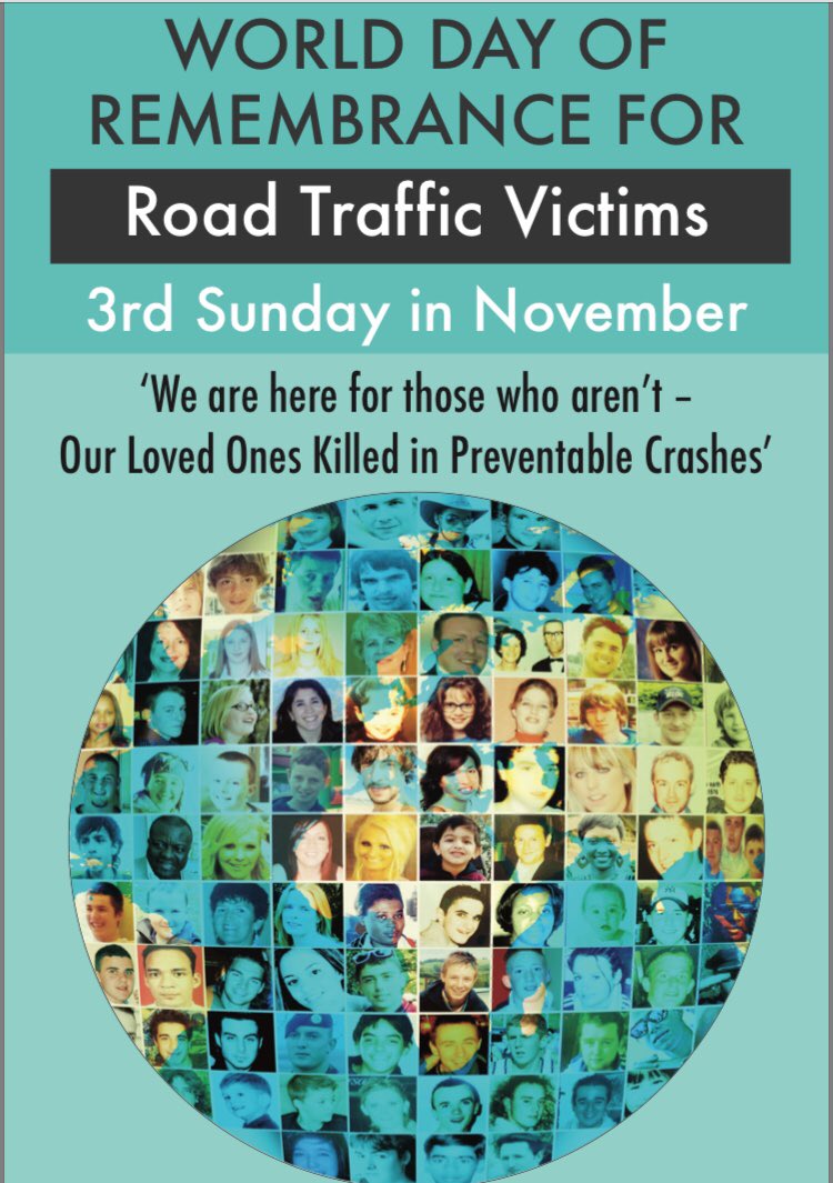 SaveLifeLib's tweet image. World Day of Remembrance for Road Traffic Victims 2019😢😢