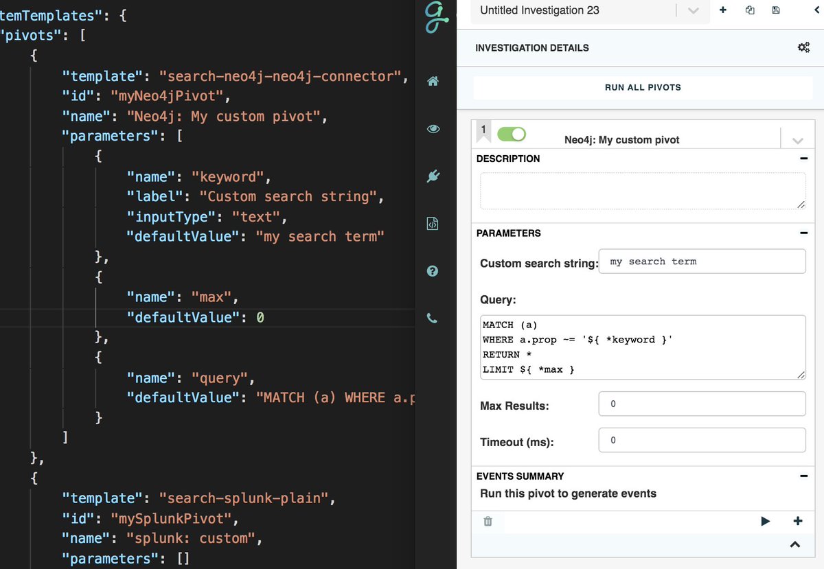 lmeyerov's tweet image. Been having fun w/ Graphistry&apos;s plugin system - several updates coming. First one has actually been out for months but we haven&apos;t publicized it yet 😅 Several blogposts coming w/ this weeks release. 

#InvestigationAsCode @splunk @neo4j #GraphThePlanet 😎