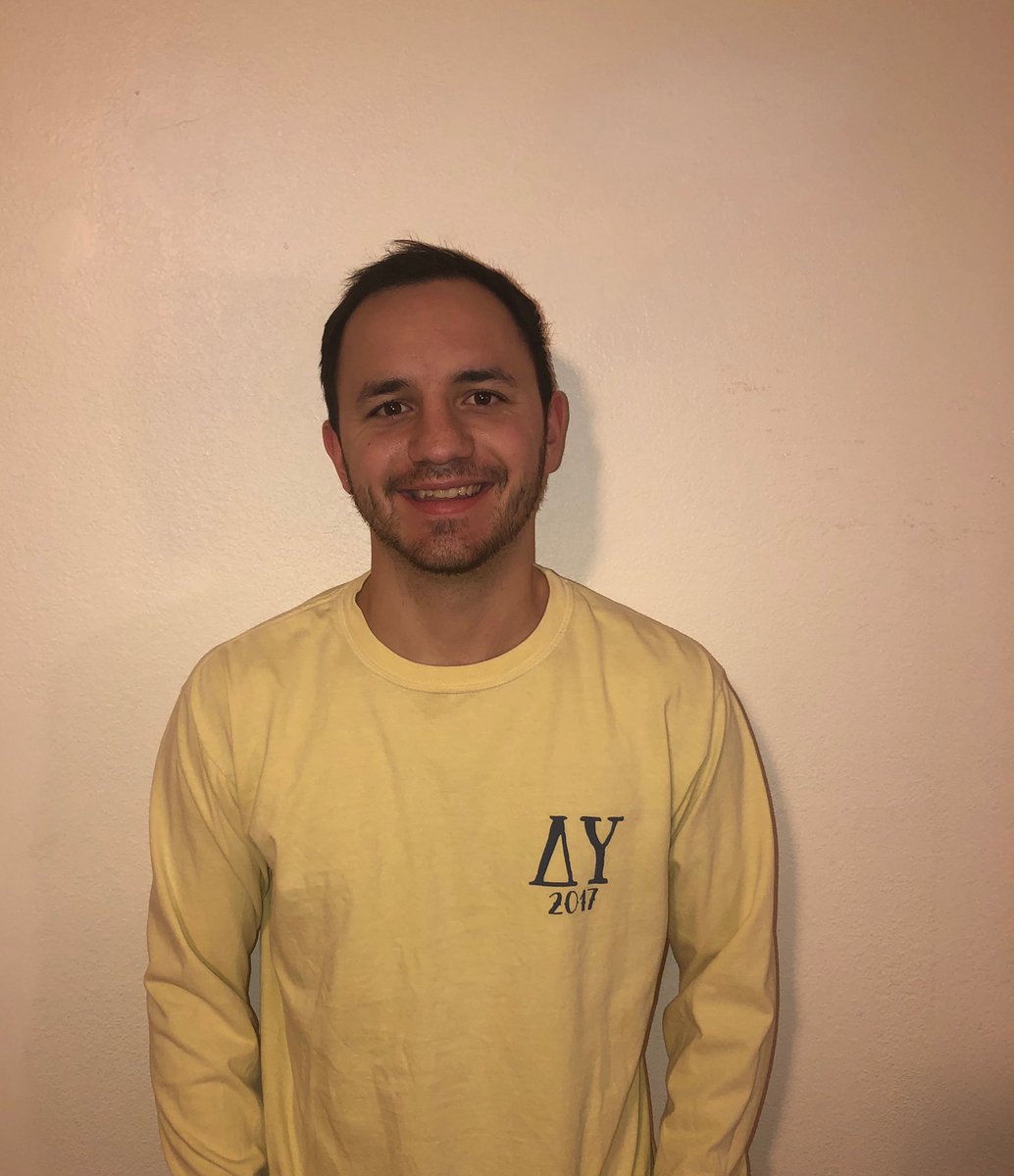 DeltaUpsilonWSU's tweet photo. Here’s @WichitaAlphaPhi’s rep J.T. heading into week 3! https://t.co/0lyCHnLI8D