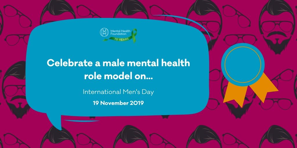 👨Today is #InternationalMensDay and we want to celebrate male mental health role models.🏅

📣Now, it’s over to you - who is your male mental health role model❓

🗣️It is YOUR voice that inspires us to keep working hard towards a world with good mental health for men and boys: