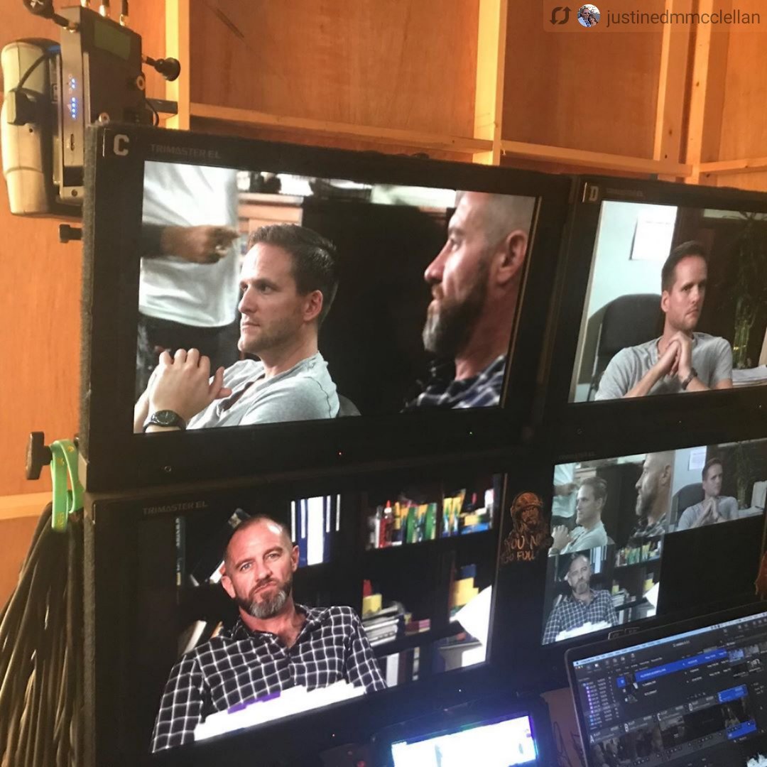 H50Europe's tweet photo. #Repost justinedmmcclellan IG
• • • • •
Spent Quality Time with my Hubs #marcamcclellan most of last week bcz #AlexOLoughlin was off...this is a brand new week and Marc is back on #hawaiifive0 #h50 set still filming cross over #magnumpi https://t.co/iZeZ4NVWNC