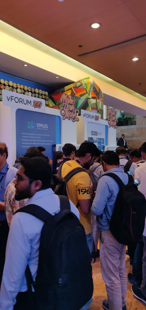 vmugpune's tweet image. Great community response at @MyVMUG  booth at #vForumIN 
@vmugpune @MumbaiVmug @vmug_delhi @blrvmug 
Thanks @BradTompkins_ @Ann_Saari @steveathanas