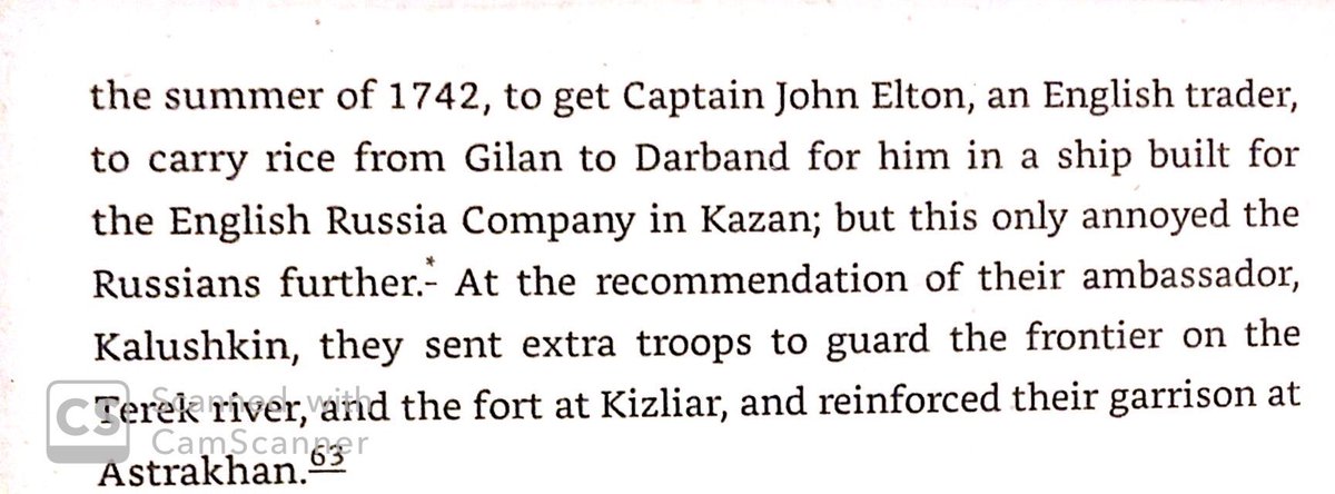 Campaigning in Dagestan was difficult- very mountainous, guerilla warfare, & uncooperative Russians. Even by mid-18th century, Russian ships dominated Caspian Sea trade.