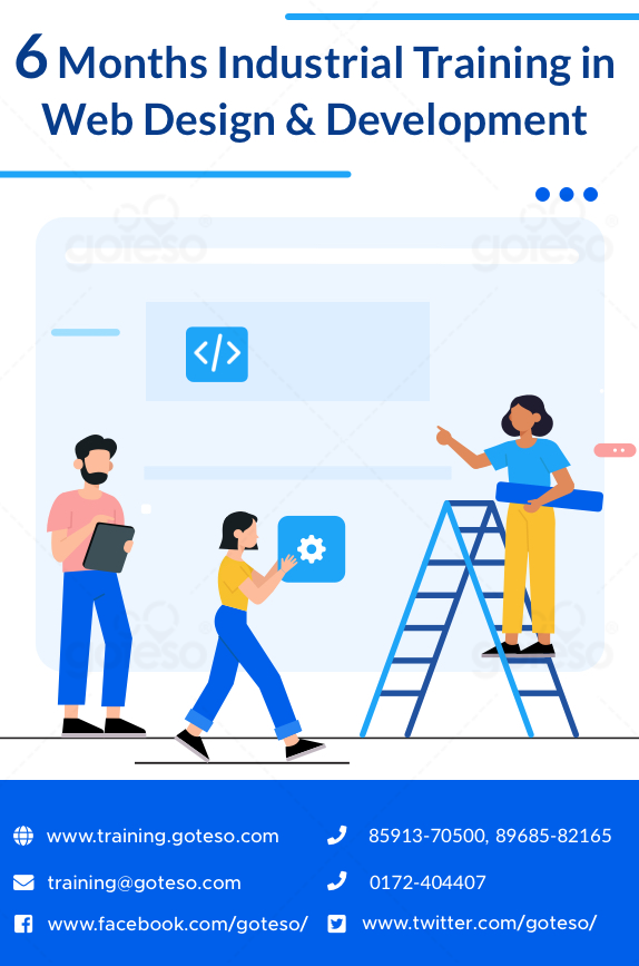 goteso's tweet image. Are you searching for the best 6 months web design and development course in Mohali to get a dream job in the corporate world? 
For more details, visit:
training.goteso.com/mohali/6-month…
#IndustrialTraining #weddesign #webdesigncompany #courseforbeginner #Mohali #chandigarh #webdesigners