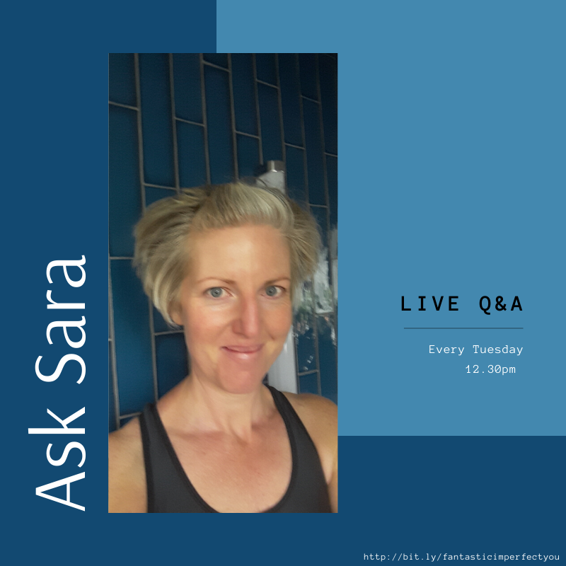Ask me anything health related this lunchtime Live at 12.30pm
in Fantastic, Imperfect Real buff.ly/33WUpQZ