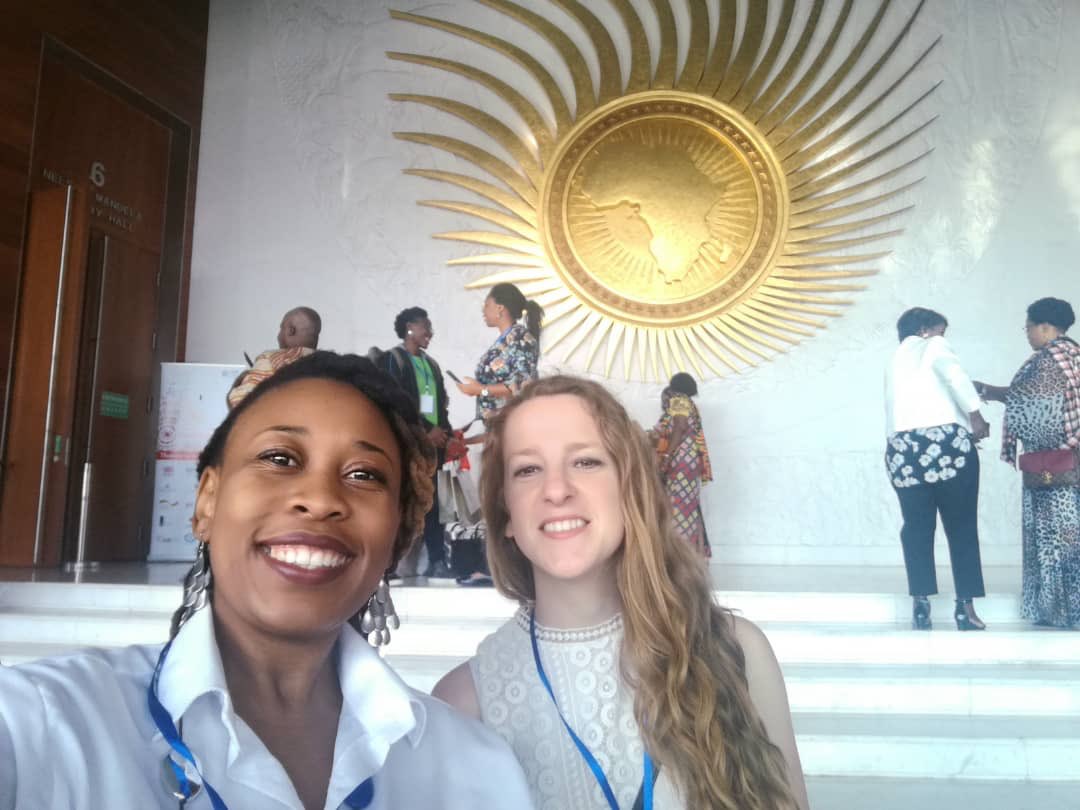 At the African Union #SheTrades #worldexportdevelopmentforum #ethiopia