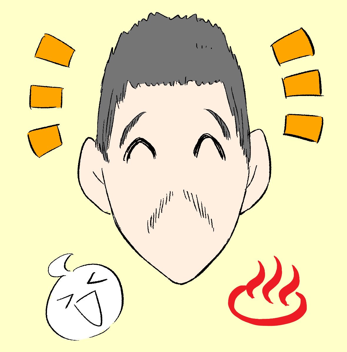 重大なお知らせを失念していました!???

以前、湯処あべの橋さん(@abenobashionsen)で似顔絵を描いていただいた
銭湯漫画家の重鎮、ラッキー植松さんにゆとのと4巻に隠れキャラ的に登場していただいてます!
読んでいただいた方、ラッキーさんを見つけてみてくださいー? 