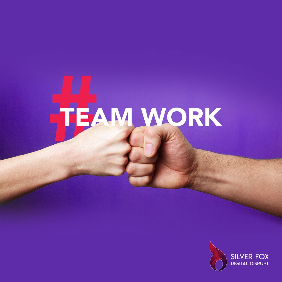 SilverFoxDisrup's tweet image. Teamwork makes the dream work! Our team is ready and waiting to take your digital marketing campaigns to the next level. Visit our website today for more info on our digital marketing and design services. We can't wait to work with you! #teamwork #DigitalMarketing #Marketing