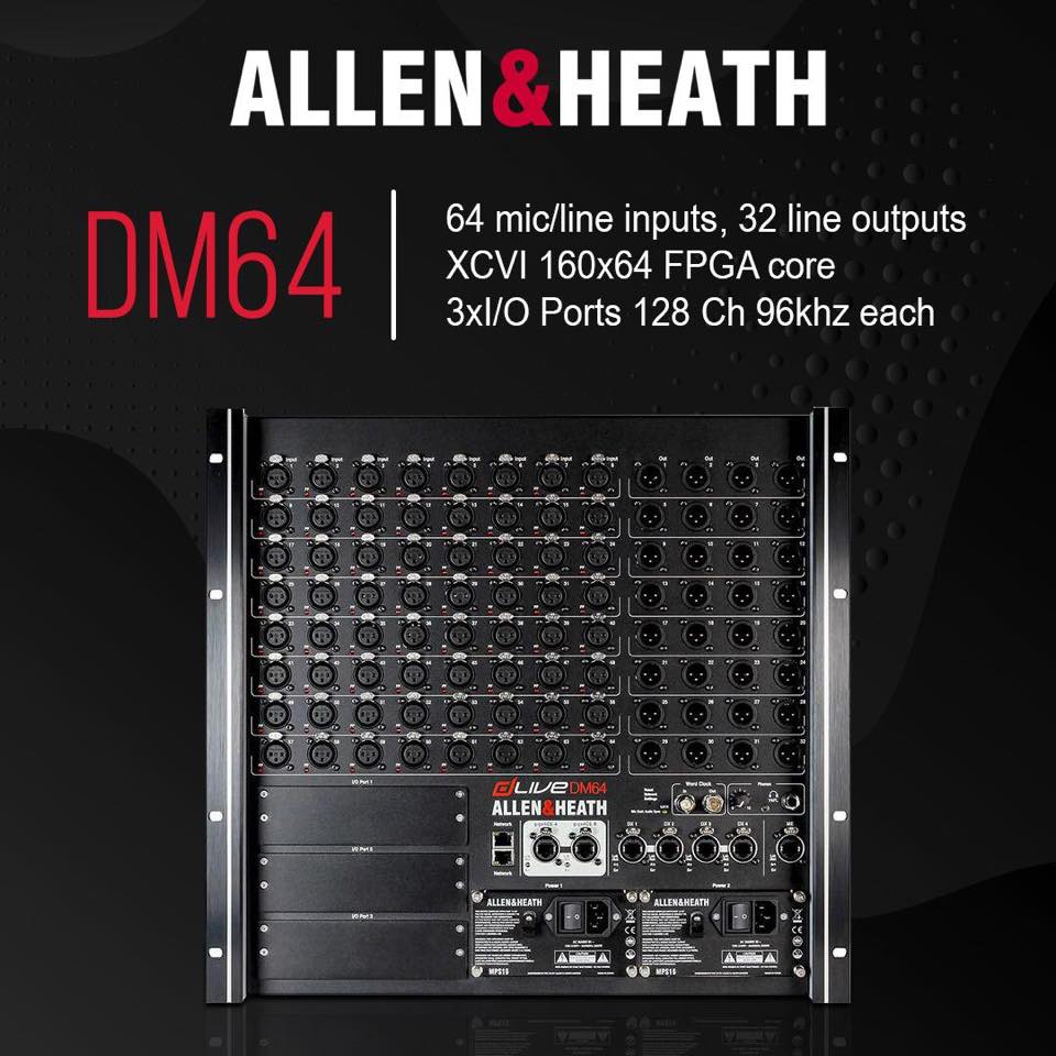 suninfonet's tweet photo. What would you like to hear about the DM64 MixRack? Ask us any tech details that you’d like to know about our products! https://t.co/ogUqipJgDS