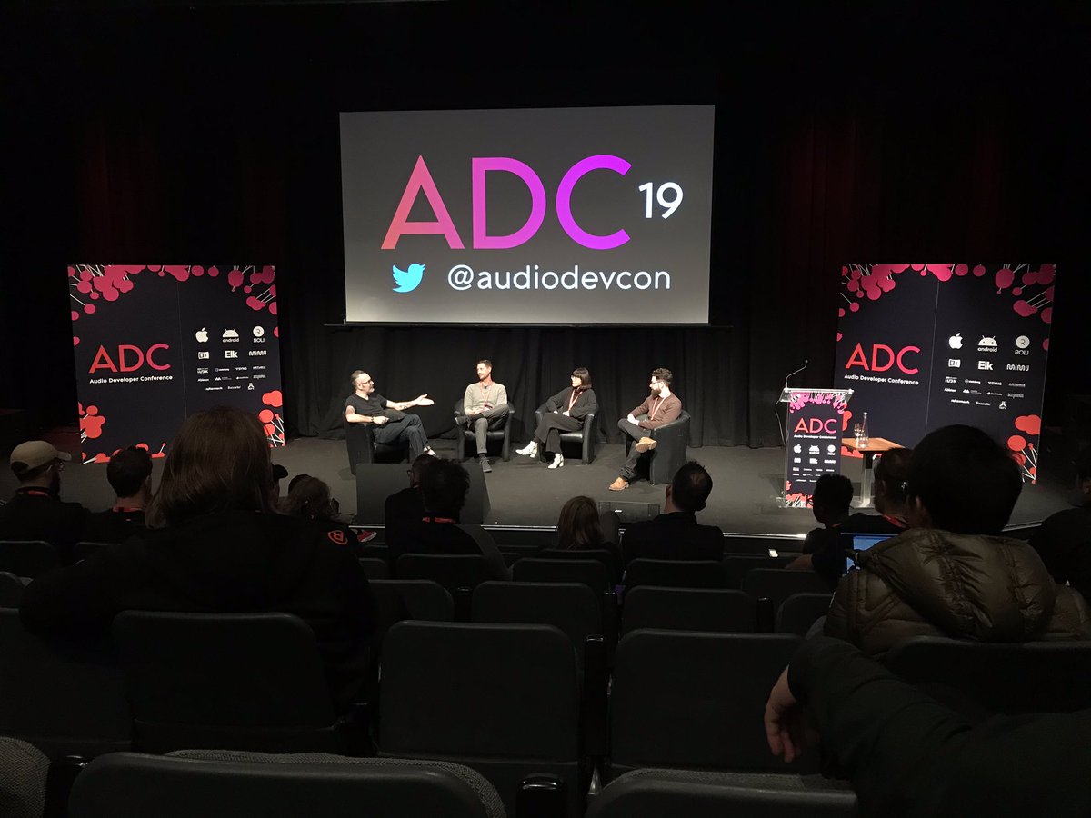 Interesting panel on design at <a href="/audiodevcon/">audiodevcon</a>