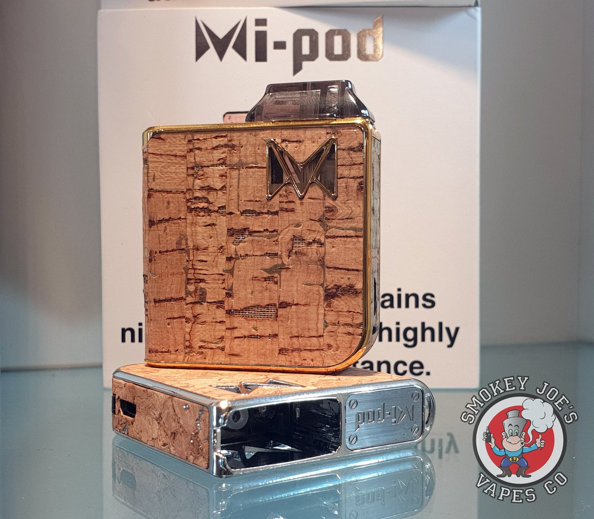 smokeyjoesvapes's tweet photo. With its custom designed 950mAh battery, dual airflow and 2ml refillable pod the Mi Pod is an all day kit and perfect for those looking for a pocket sized kit!

Available In Store And Online
https://t.co/lLlvJvcD0m…/produ…/mi-pod-by-smoking-vapor

#miltonkeynes #smokeyjoesvapes https://t.co/rVbabInWoZ