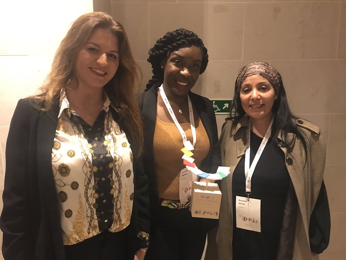boucheraazzouz's tweet photo. Merci @MarleneSchiappa d’avoir désigné notre #HeroineExtraOrdinaire @MoniaChristelle pour son Asso  @CiteAsso FeminismePop au #GICFR @GoogleEnFrance  « les femmes actrices de la transformation des quartiers » https://t.co/rHIC1USJbQ