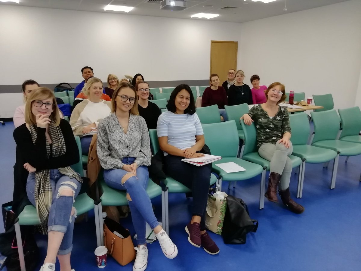 A happy morning in Swansea at the renal nursing course - audit and clinical research <a href="/RenalWelsh/">Welsh Kidney Network</a> #renalrocks
