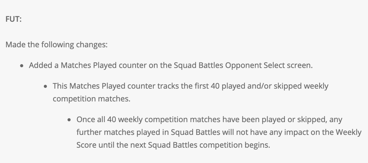 FUTBIBLE_1's tweet photo. #FUT SQUAD BATTLES UPDATE
#FIFA20Update #FUT #FUT20 https://t.co/lxjFcNLcIg