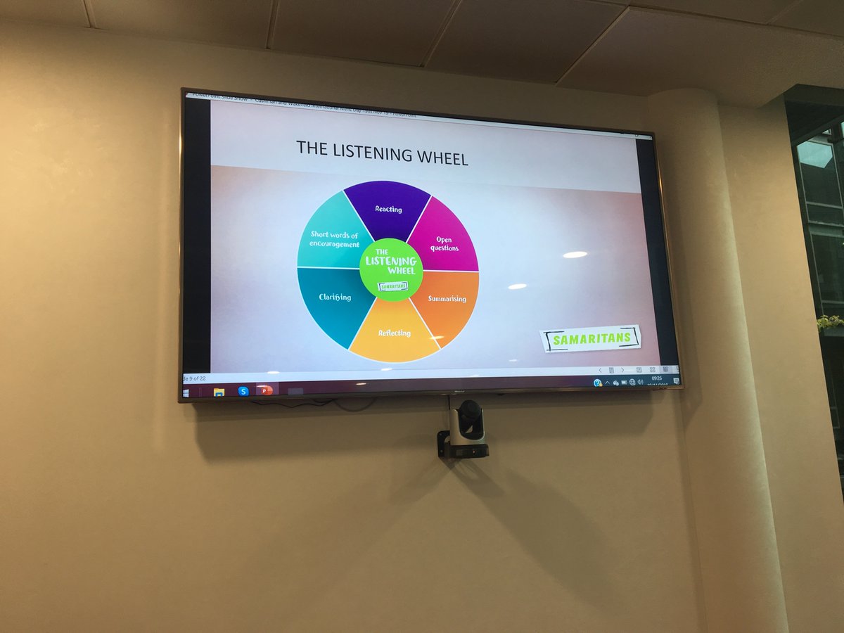 CushWakeUK's tweet photo. Our #Manchester office celebrated #InternationalMensDay this morning with a breakfast presentation from the @samaritans discussing #malesuicide, #mentalhealth and #wellbeing in the workplace https://t.co/uQovczOggJ