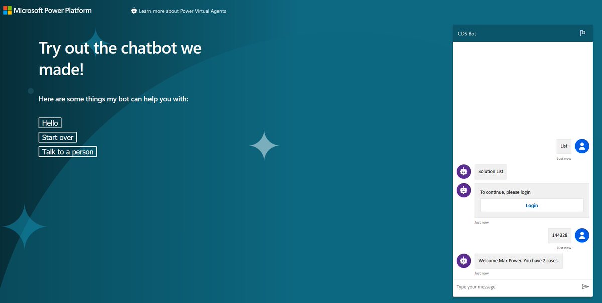 RajYRaman's tweet image. #PowerVirtualAgent + CDS + Authentication. #PowerApps