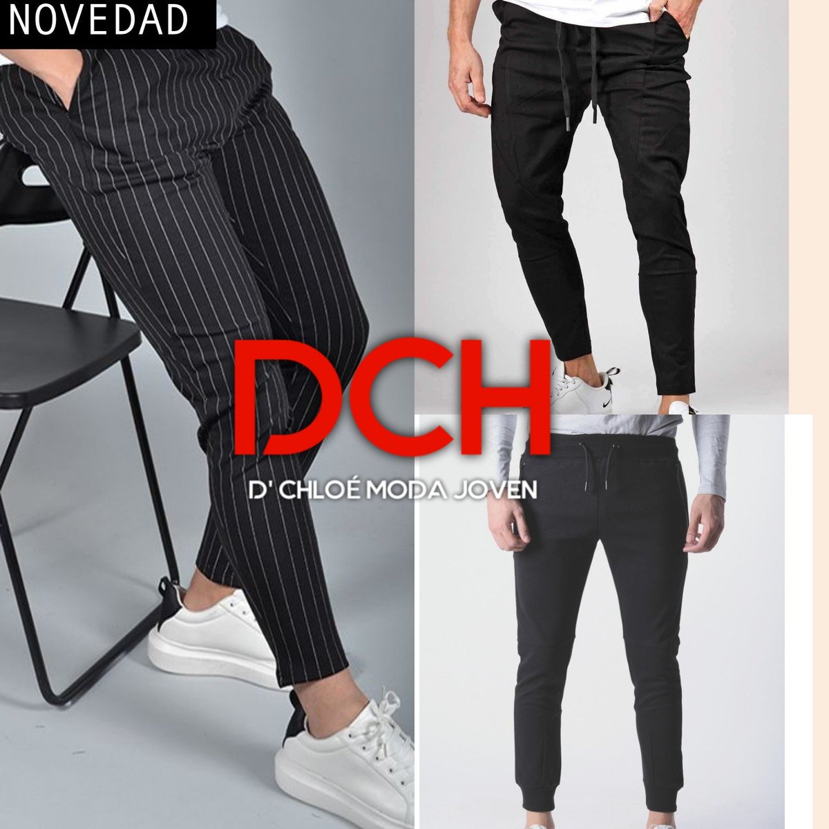 En @dchloecieza hemos incorporado varios modelos de pantalones "JOGGER" muy solicitados por vosotros y que han tenido muy buena acogida, para los amantes del estilo más urbano, cómodo y sport sin perder el estilo... No te quedes sin el tuyo!!