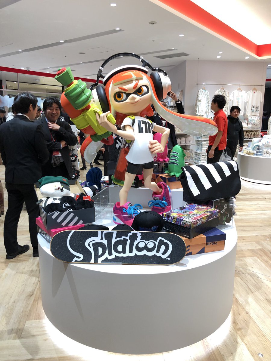 スプラトゥーン 初期cmのガールが渋谷に凱旋 Togetter スプラトゥーン 初期cmのガールが渋谷に凱旋 Togetter