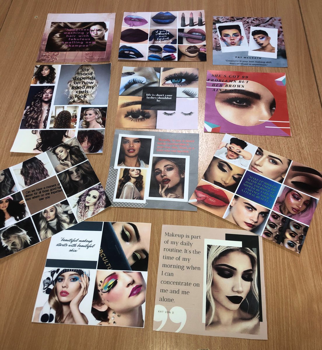 ESKilwinning's tweet photo. Hair &amp; Beauty students @AyrshireColl  had a go at creating professional social media posts in their #coreskills ICT class today.

#instagram  #facebook #buildabrand #DigitalSkills https://t.co/NKVlwlLIap