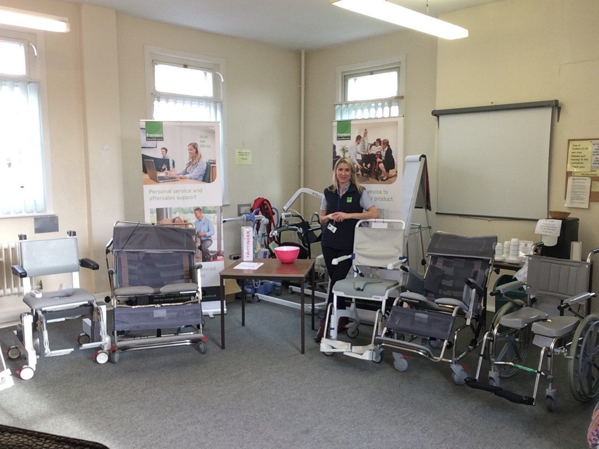 Our assessor Charlotte is at the OT Bathing &amp; Showering Forum today <a href="/IlcSemington/">ILC Semington</a> from 12-2pm. If you're attending pop over to say hello and explore our product range!