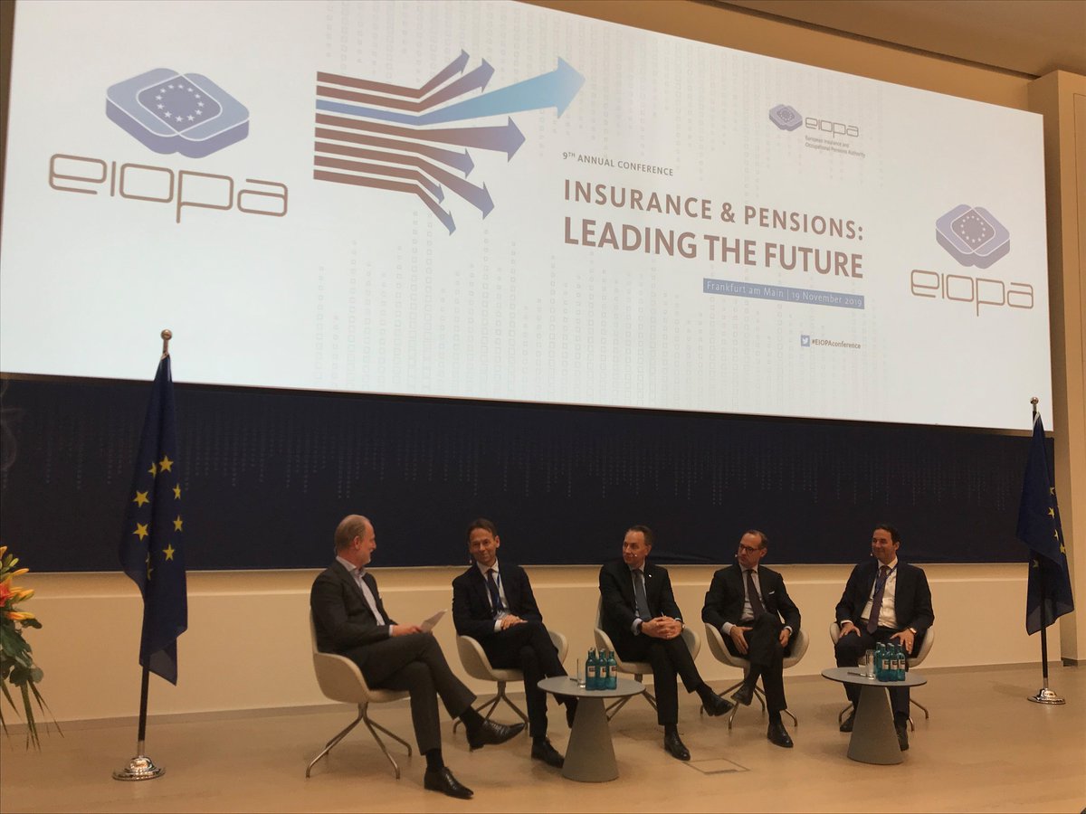 Speaking on a panel at today’s #EIOPAconference, our president, Andreas Brandstetter, stresses that - while #insurers must hold enough capital - too much capital is also a problem for our customers