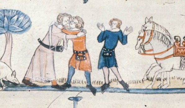 First of all, you *must* be married. Don't even bother having sex outside of marriage. (BL, MS Royal 10 E IV, f. 237v)