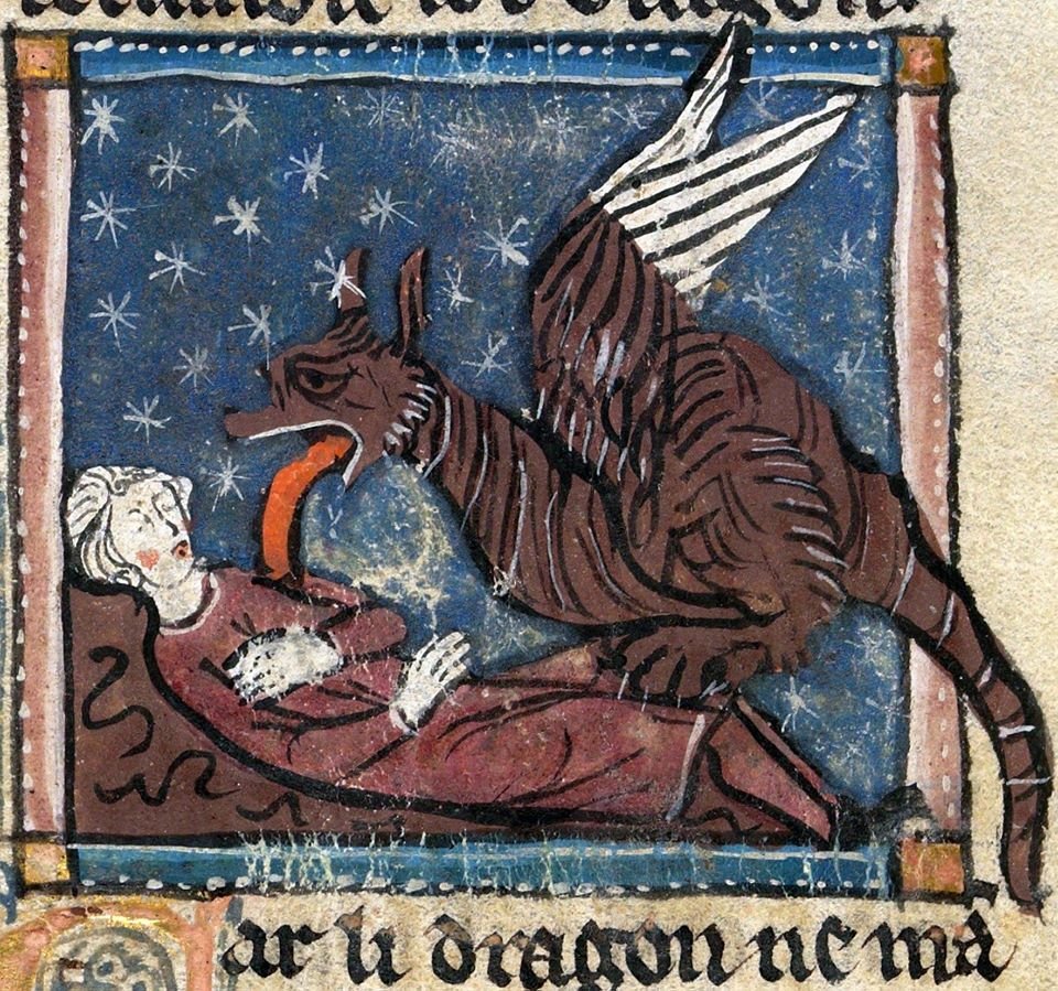 Absolutely NO oral sex. Theodore calls this "the worst of evils" and says that you should do penance for it potentially until the end of your life. (Bodleian Library, MS Douce 308, f. 104v)