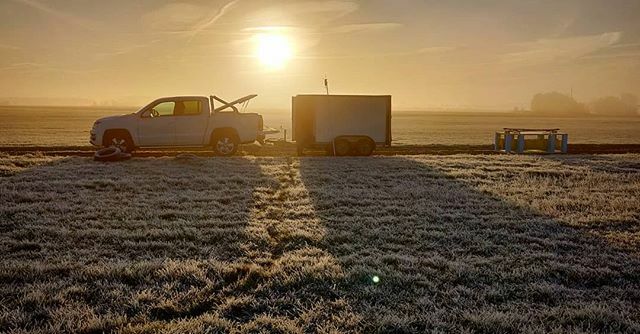 DEFENDERist's tweet image. Bit crispy this morning 🥶 
#planework #amarokv6 #amarok #volkswagen