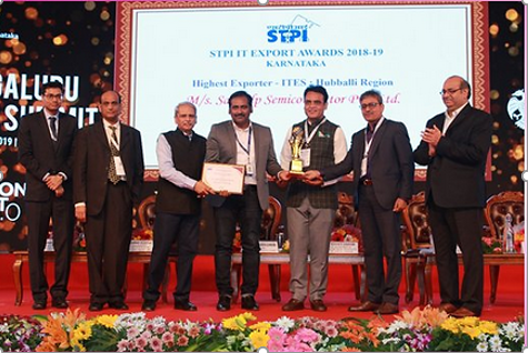 sankalpsemi's tweet photo. Sankalp #Semiconductor wins STPI Highest Exporter Award - ITES #award #stpi https://t.co/7pmicpOFwm