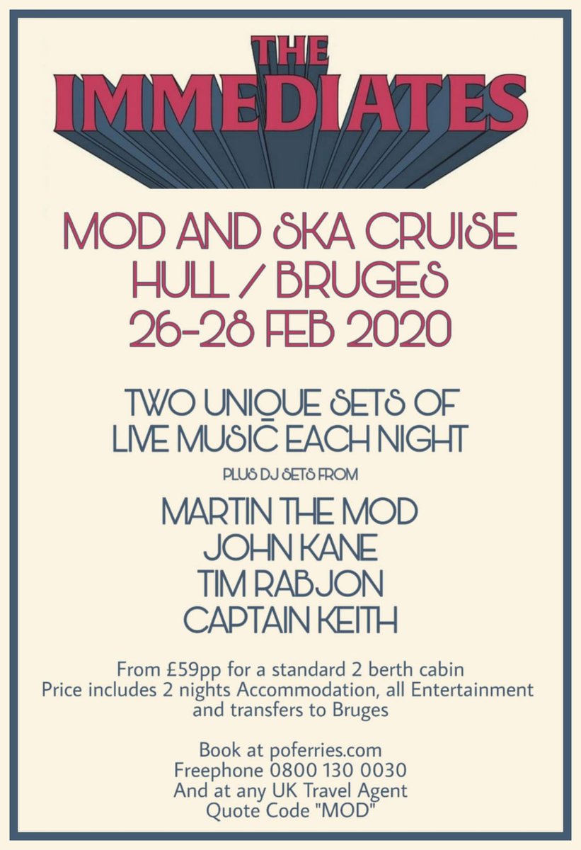 immediatemod's tweet photo. Something to elevate the Winter/election blues #modpressie https://t.co/JIxE4JNs5K