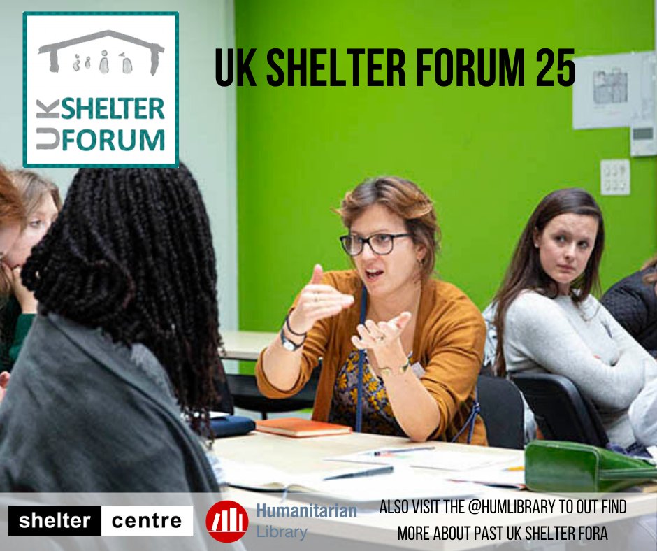 Discover all the presentations from #UKSF25 here, shelterforum.info/uk-shelter-for…. Presentations from <a href="/careintuk/">CARE International UK</a>, @IOM, <a href="/MottMacDonald/">Mott MacDonald</a>, <a href="/Nurollah_235/">Noor</a>, <a href="/oxford_brookes/">Oxford Brookes University</a>,   @UNHCR, are able to be viewed and downloaded.