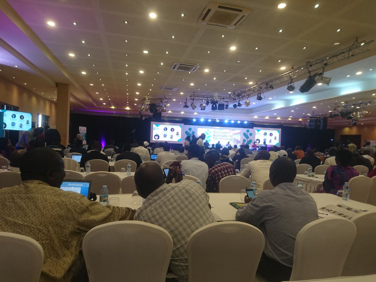 DailyUganda's tweet photo. Happening Now: Disruptive Agricultural Technology Innovation Knowledge and Challenge Conference at Speke Resort, Munyonyo https://t.co/9H84mn1UQE