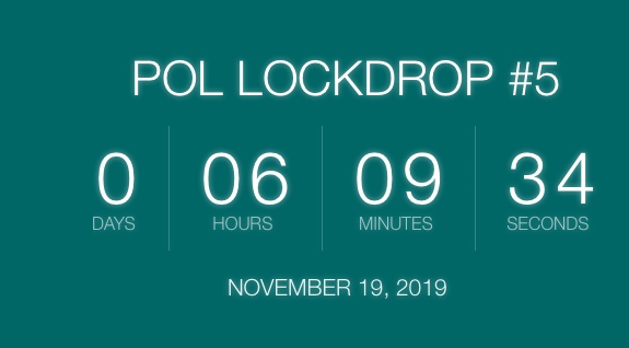 RicciCalogero's tweet photo. Who's ready for the 5th round of #PoolX #POL #LockDrop Campaign?! This will start in 6 hours! Set your alarms and don't miss this out! 

Read more here:https://t.co/21xjyGotJM

Check the countdown here: https://t.co/AOdMKRU172 https://t.co/NfZ7ExANPk