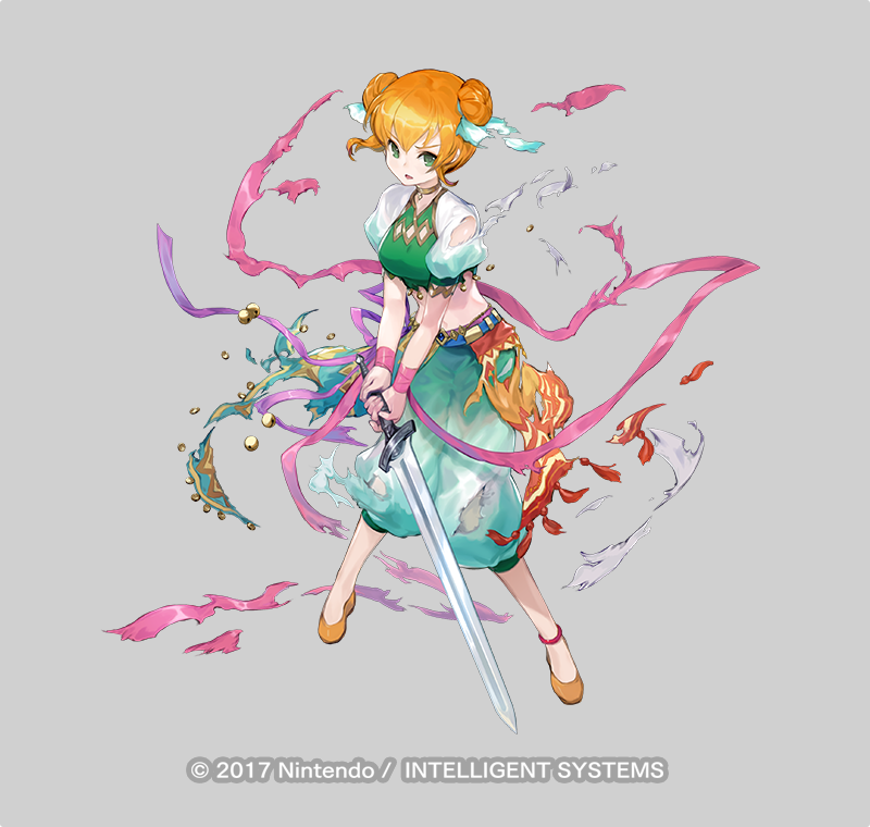 「『ファイアーエムブレム ヒーローズ』で本日登場の【陽気な踊り子ララム】描かせて頂」|かわすみのイラスト