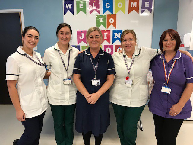 Meet today’s #WHHjointschool team. They are here to support you through your journey pre and post operation at #CMTC. They will try to answer as many questions that you have. #orthopaedics #hipreplacement #kneereplacement @theRCOT @theCSP @theRCN