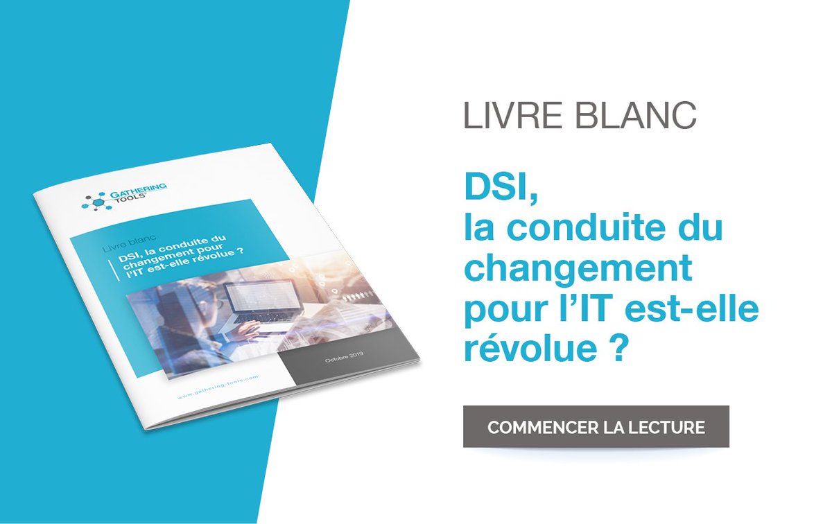 gathering_tools's tweet image. Notre nouveau Livre Blanc, destiné aux DSI, est maintenant disponible. Pour le télécharger, direction la page entreprise GT ! (avec visuel CTA) ow.ly/7wtw30pT6Uq
