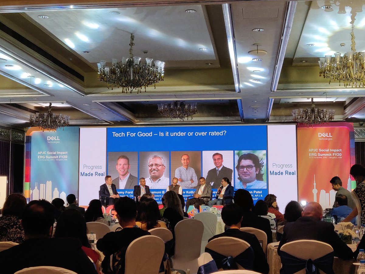 TravelerPrash's tweet photo. Tech for good? It is but needs better governance and infra. Dell is ready for your needs in both corporate and social aspects
#APJCSummit #ERG #LegacyOfGood #ProgressMadeReal @Dell4Impact https://t.co/gnmkVb2RHk