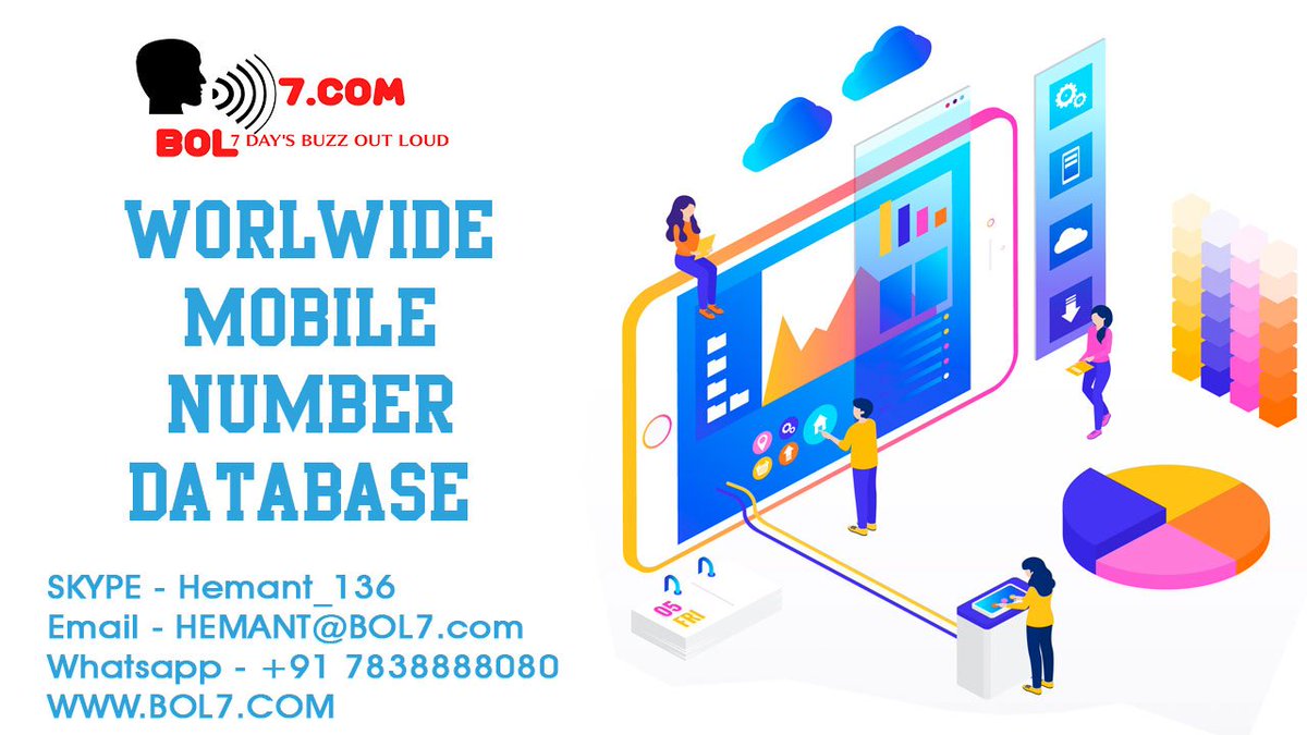 bol7digital's tweet image. #MobileNumberDatabase can be used for sms promoting and bulk sms benefit. You may have some contacts in your CRM that have skipped email addresses, are out erroneous or may have missing data at that point you have grimy information .