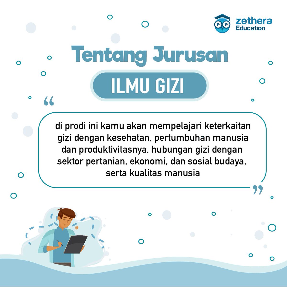 ZetheraEdu's tweet photo. Serba - serbi tentang ILMU GIZI

——— A thread ———- https://t.co/a4dr6n1ETS
