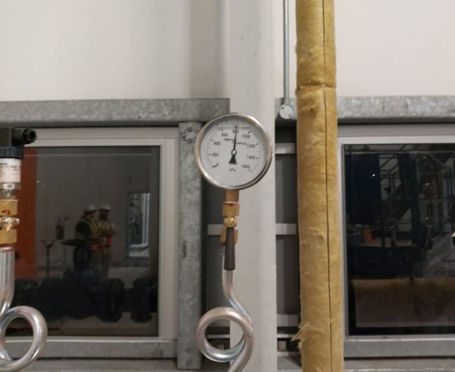 designcontract's tweet image. Supply, delivery, installation, testing and commissioning of all new pipework, valves, fittings and ancillary equipment.
#compressedair #steam #condensate #nitrogen 

Image below: Testing for steam