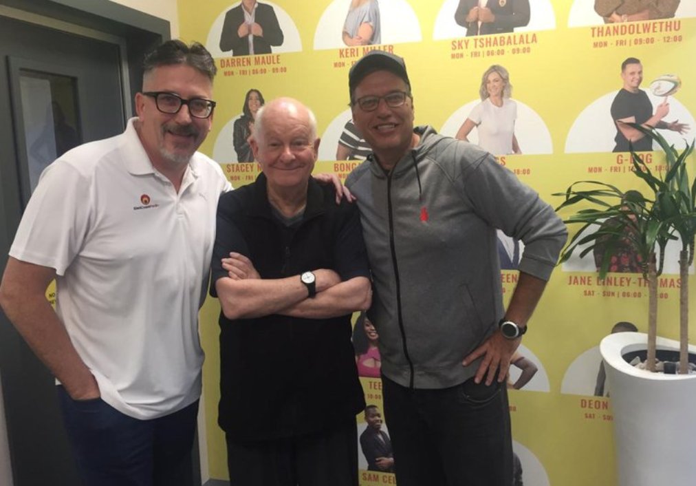 ecr9495's tweet photo. '#HeTwo: Evita Exposed' is a show not be missed. Pieter Dirk Uys joined the @ECRBreakfast team to tell them more about it. Read here: https://t.co/acBtWdNC6n https://t.co/d8p94OixrL