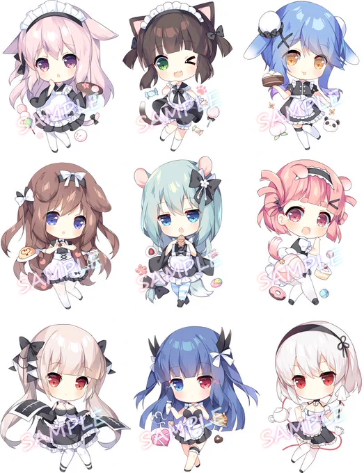 冬コミのアクキーになる 