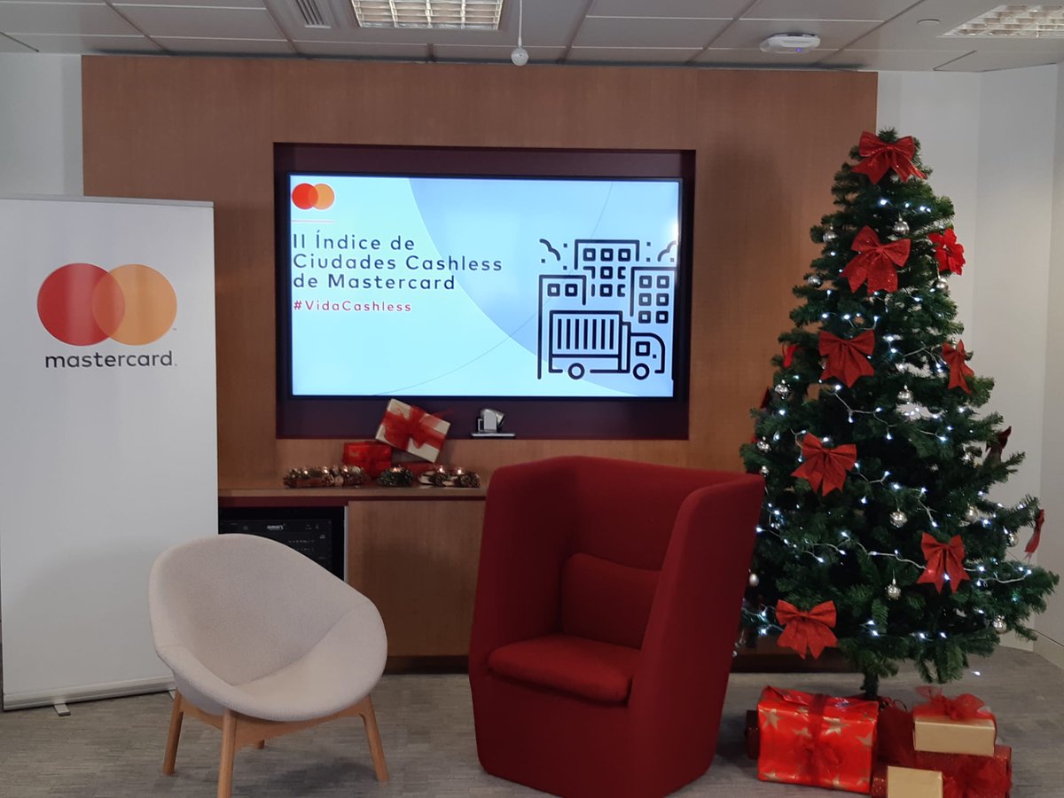 MastercardES's tweet photo. Ya está todo preparado para la presentación del II Índice de Ciudades Cashless de Mastercard. ¡En nada empezamos! #VidaCashless https://t.co/DulUWMKA5r