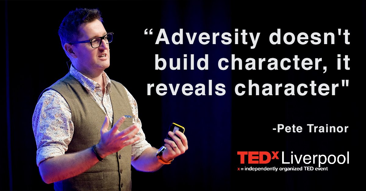 #TEDxLiverpool speaker <a href="/PeteTrainor/">˗ˏˋ Pete Trainor ˎˊ</a> on the remarkable life of his collaborator and personal friend <a href="/JaysSnaps23/">📸 James Dunn</a>